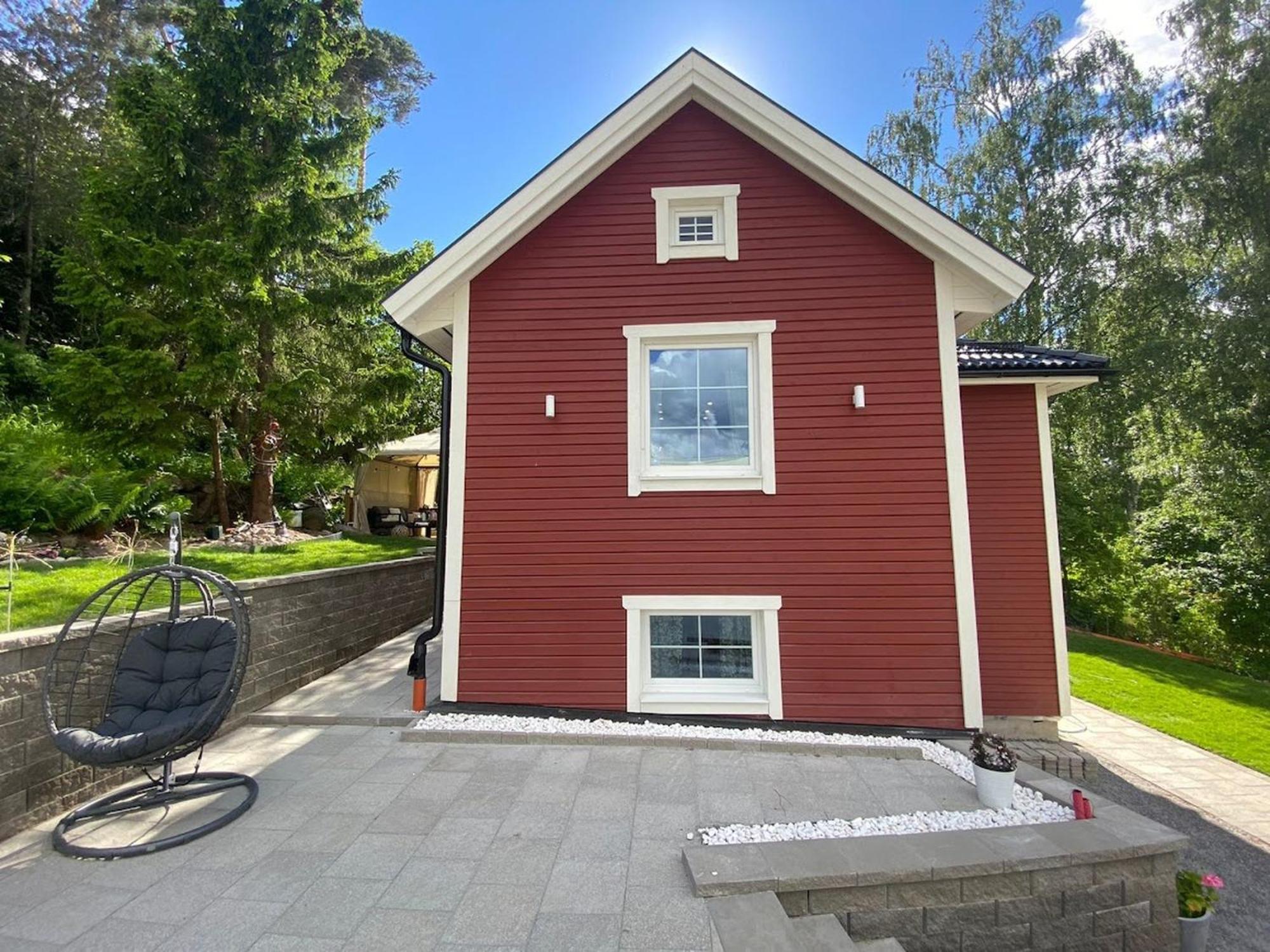 Charming Apartment In A Red House In Stockholm Ngoại thất bức ảnh