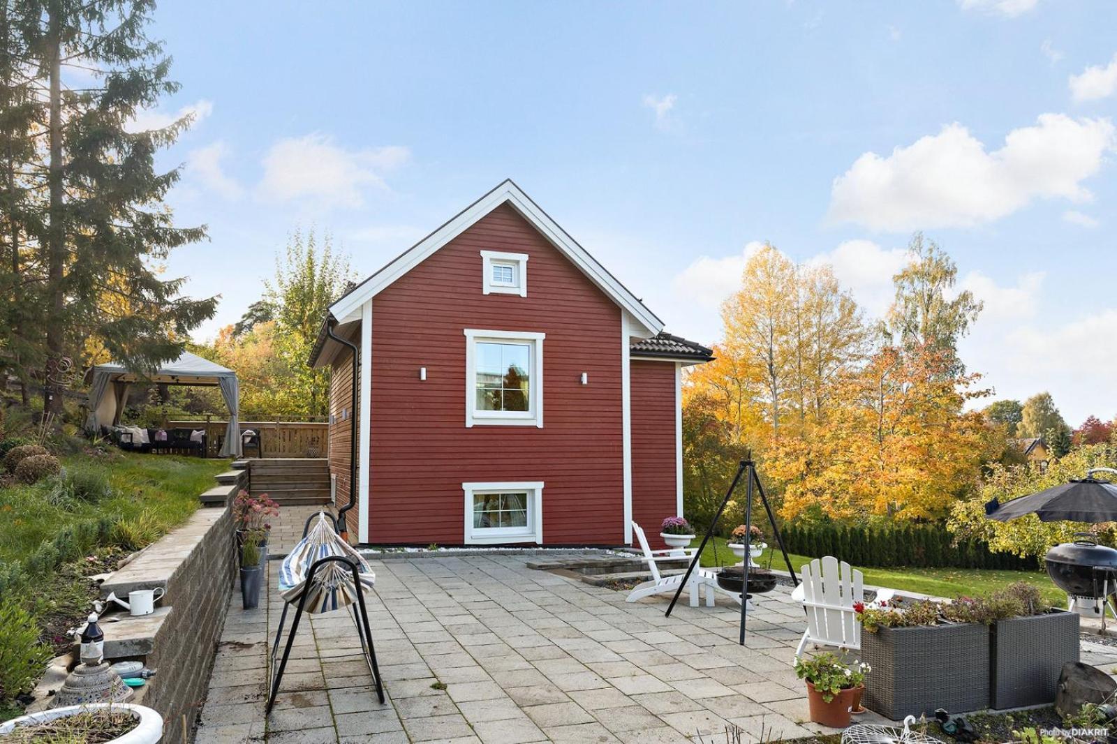 Charming Apartment In A Red House In Stockholm Ngoại thất bức ảnh